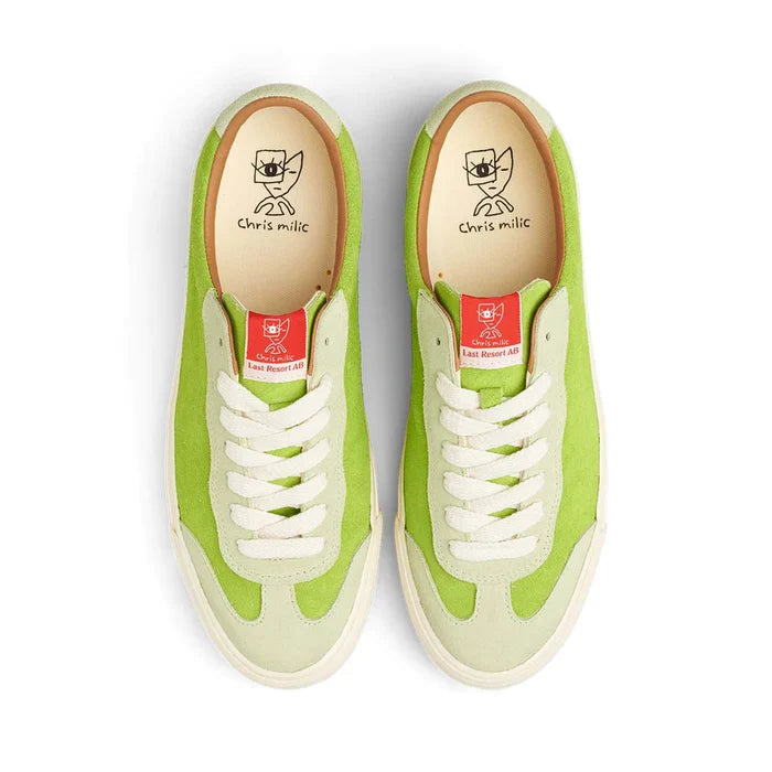 LAST RESORT AB - VM004 - MILIC SUEDE LO (DUO GREEN/WHITE)