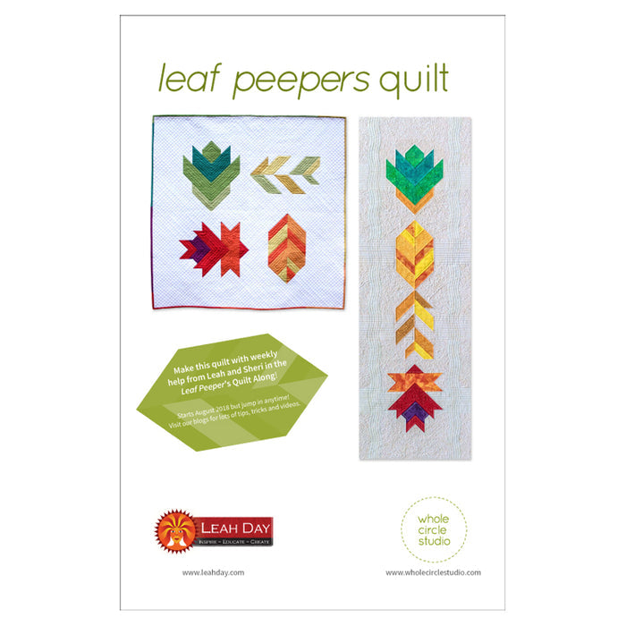 Leaf Peepers Quilt Pattern - Whole Circle Studio
