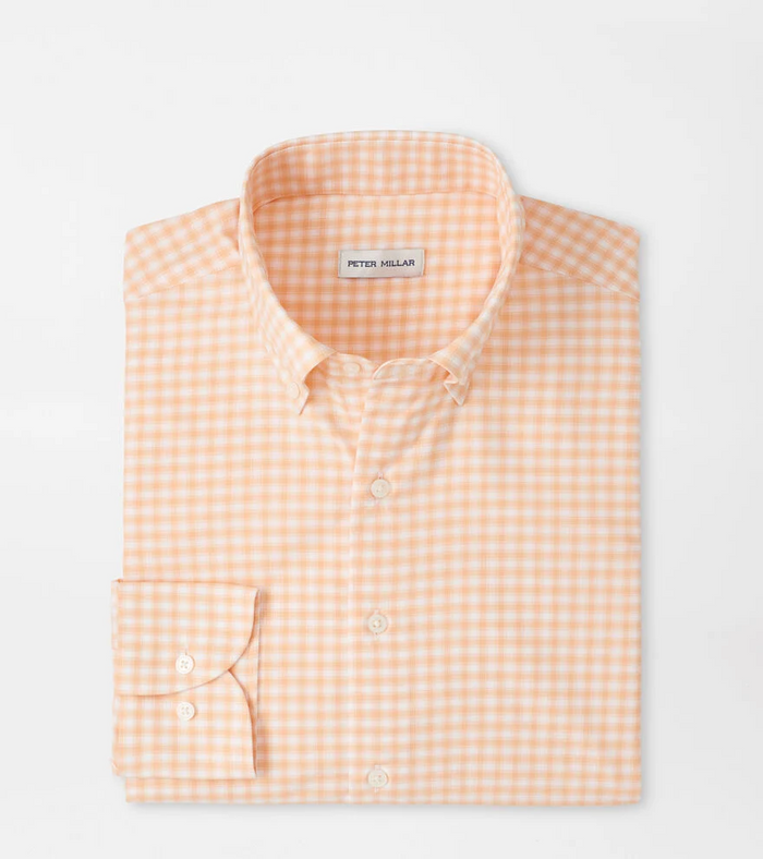 Lewis Performance Twill Shirt - Cosmic Peach