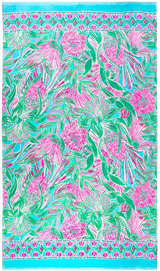LILLY PULITZER - BEACH TOWEL FROM SUITE VIEWS - Findlay Rowe Designs