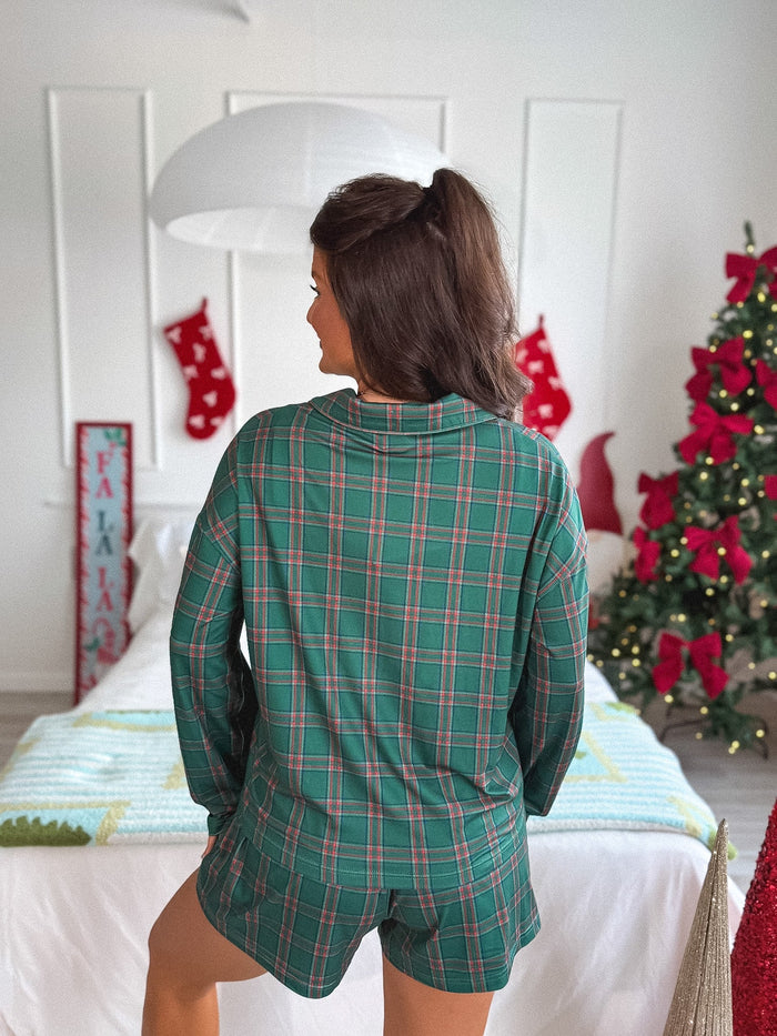 LIMITED STOCK // PREORDER: Butter Bliss Lounge Set in Pinecrest Plaid (SOLD AS SET)  // eta November