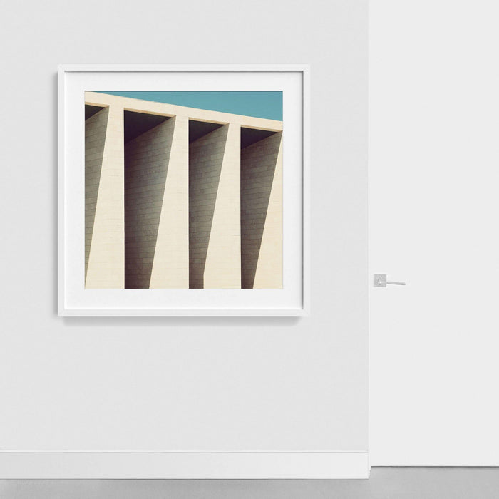 30 x 30 inches | Edition of 15 / White / Matted