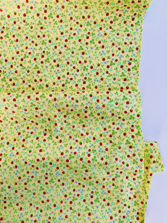 Little Berry - Yellow - 30's Collection - Atsuko Matsuyama - Yuwa
