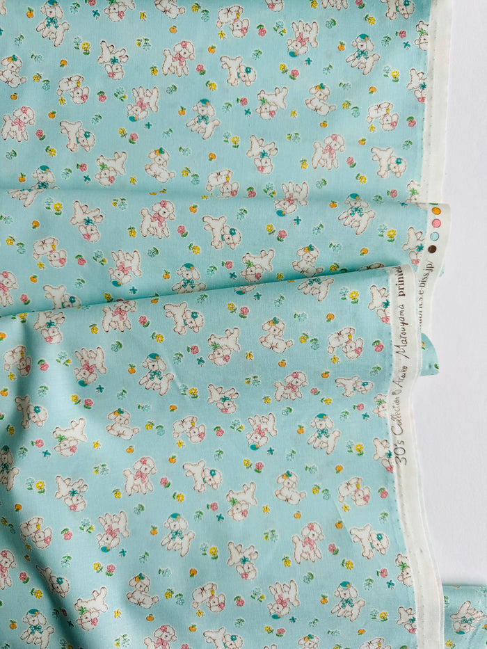 Little Lamb - Blue (D) - Atsuko Matsuyama - 30's Collection - Yuwa