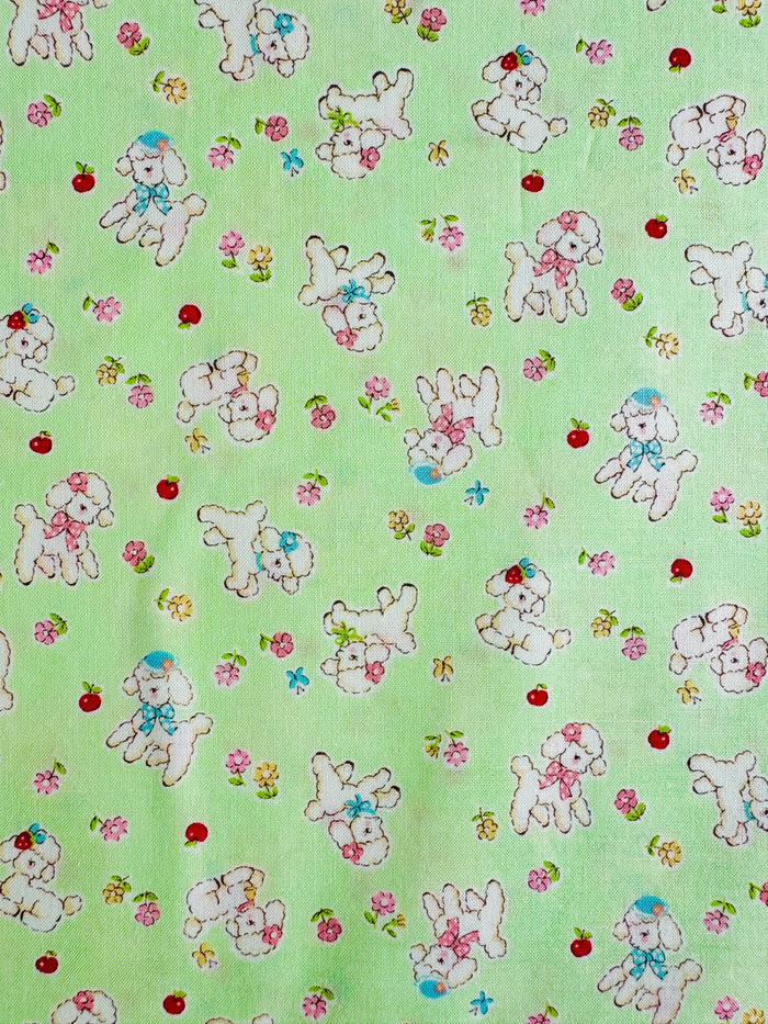 Little Lamb - Green (E) - Atsuko Matsuyama - 30's Collection - Yuwa