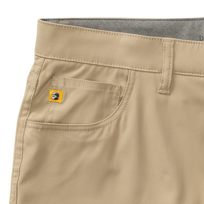 Long Drive Performance Five Pocket - Khaki