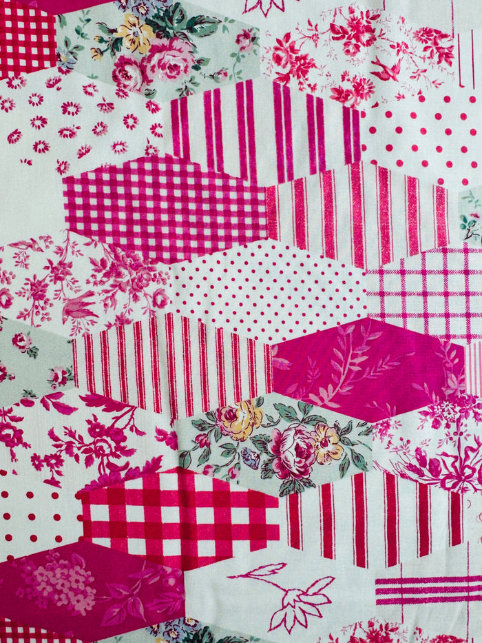 Long Hexagon - Pink - Suzuko Koseki - Yuwa