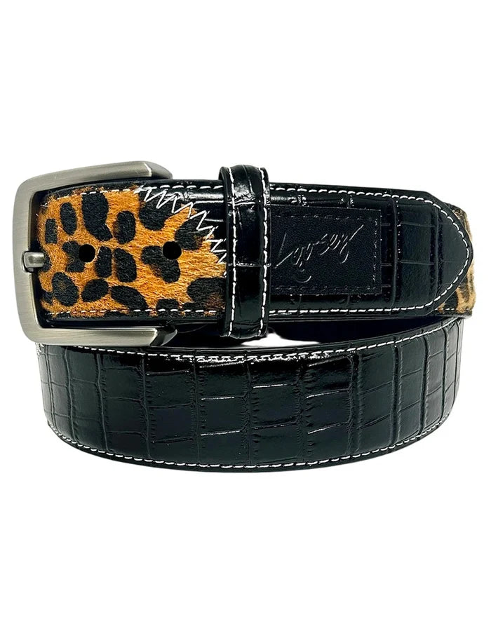 LOOSEY - PREMIUM CROC CHEETAH BELT
