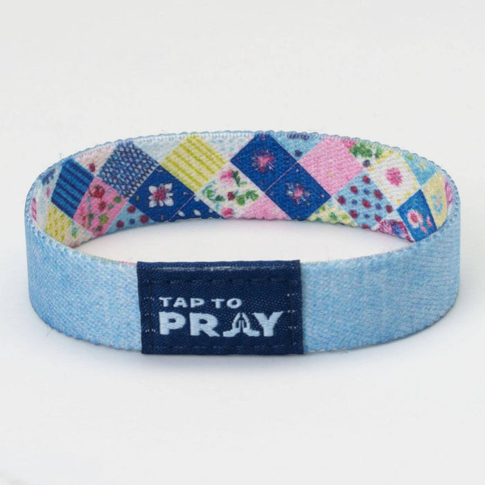 Love Like Jesus | Patchwork | Tap To Pray® Wristband