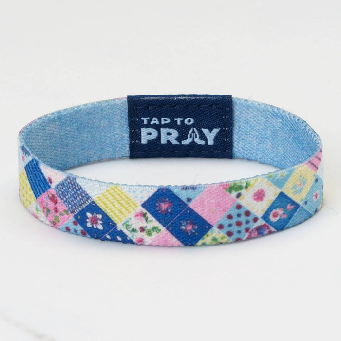 Love Like Jesus | Patchwork | Tap To Pray® Wristband