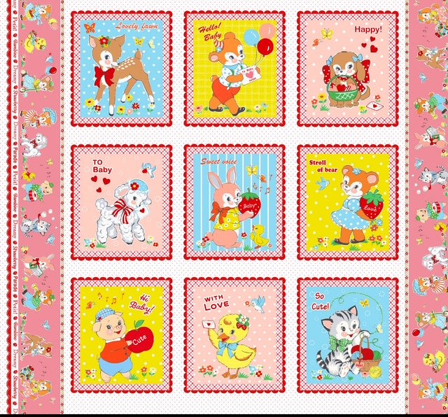 Lovely Animal 100 Colorful Panel - Atsuko Matsuyama - Yuwa