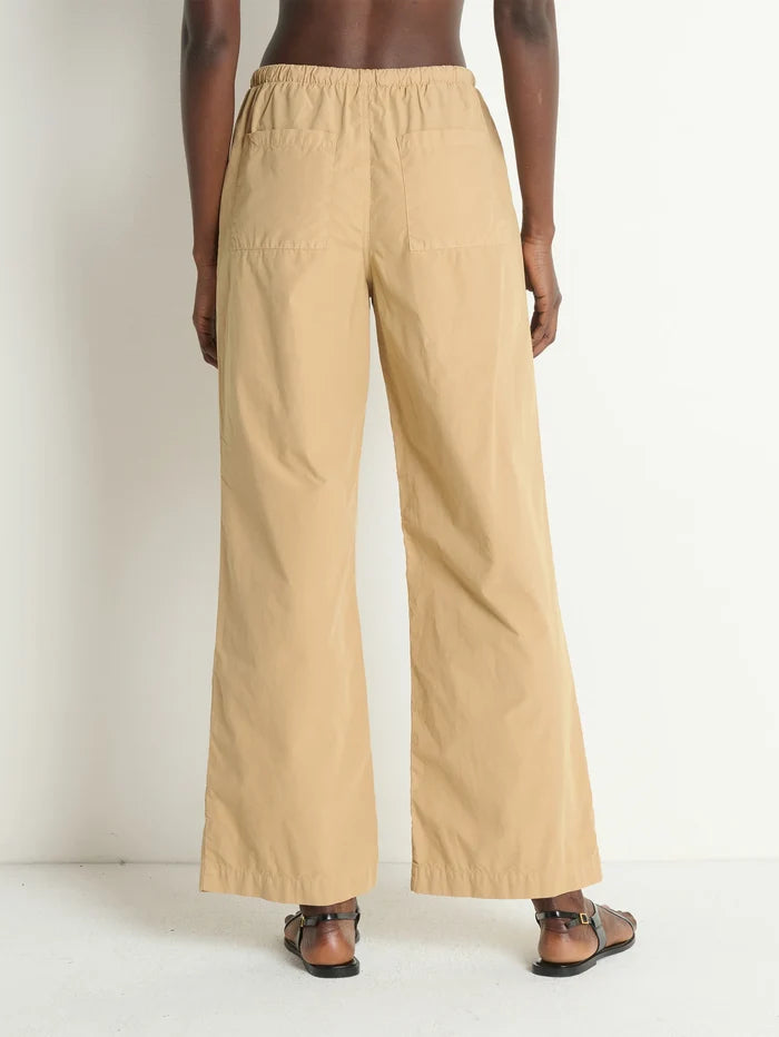 Lucia Tie Waist Pant-Toffee