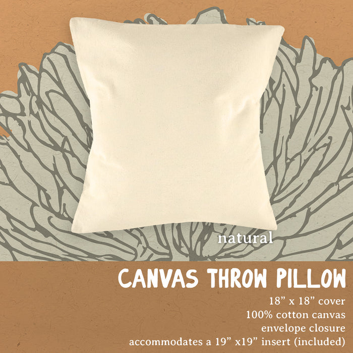 Lucky - St. Patrick's Day Square Canvas Pillow