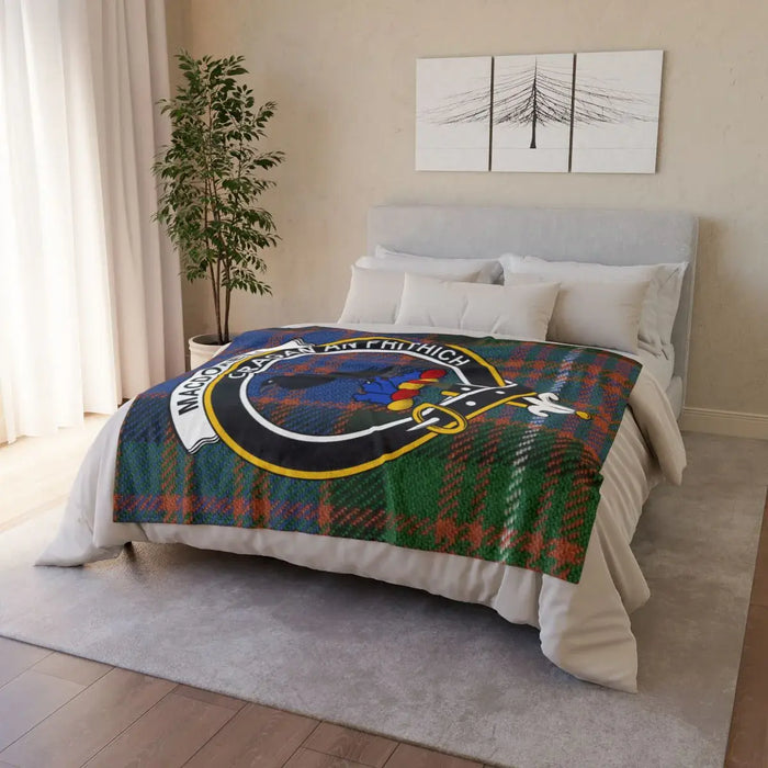 Mosquitos Suck Fair And Fight Plaid Blanket