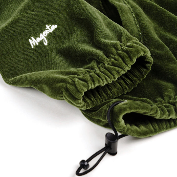 MAGENTA - DIMANCHE VELOURS HIGHNECK FOREST GREEN