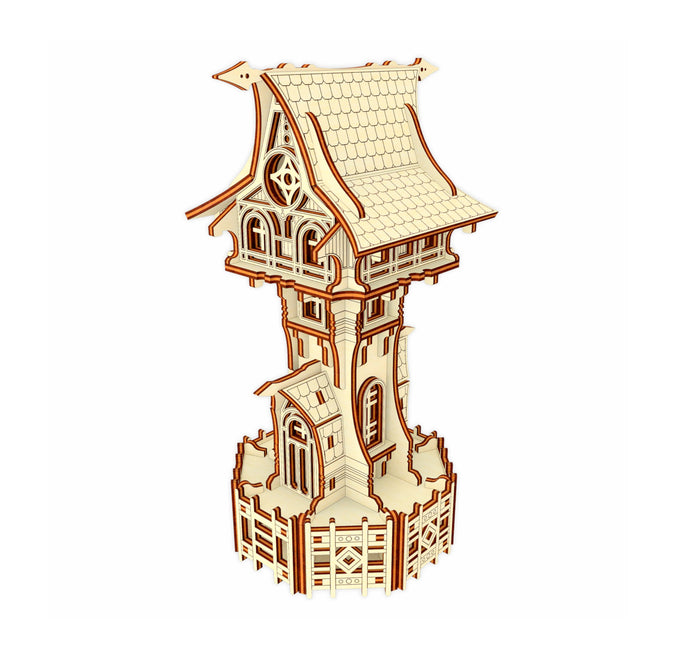 Magic Garden Tower With Optional Stake For Flower Pot