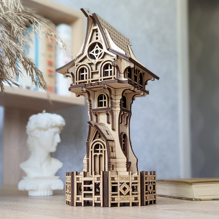 Magic Garden Tower With Optional Stake For Flower Pot
