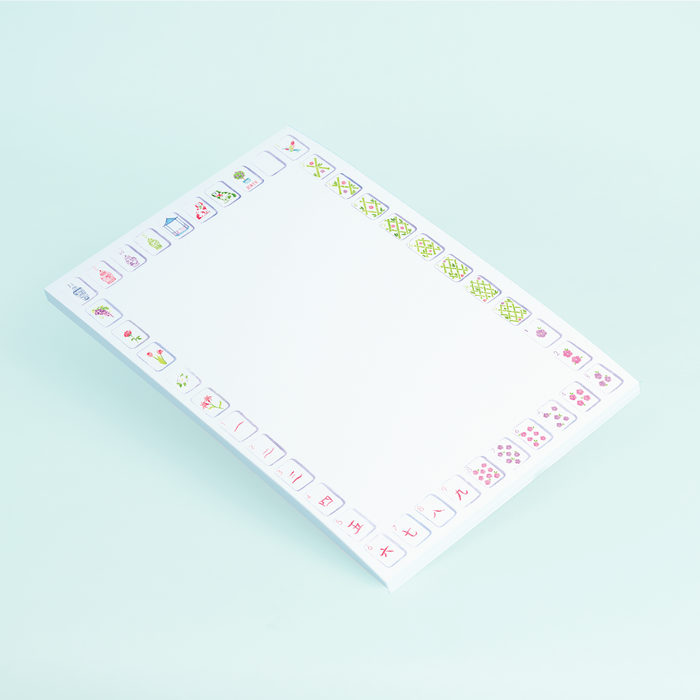 Mahjong notepad Taylor Paladino