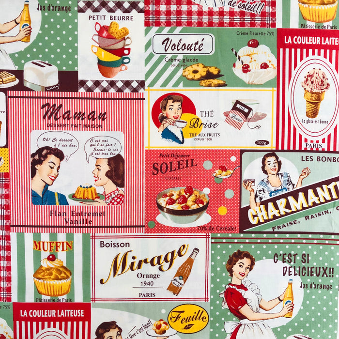 Making Dessert - Green - Retro World - Yuwa