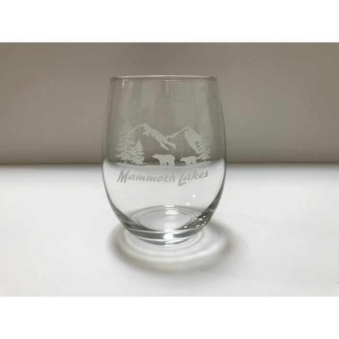 Mammoth Woolly Wine Glass