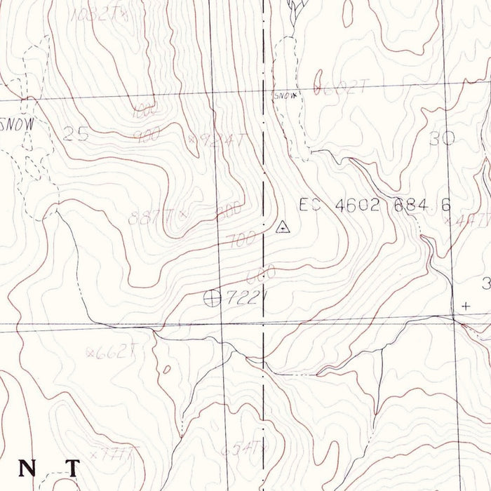 Map of Seward, Alaska by USGS, 1983 – Kenai Fjords National Park & Resurrection Bay