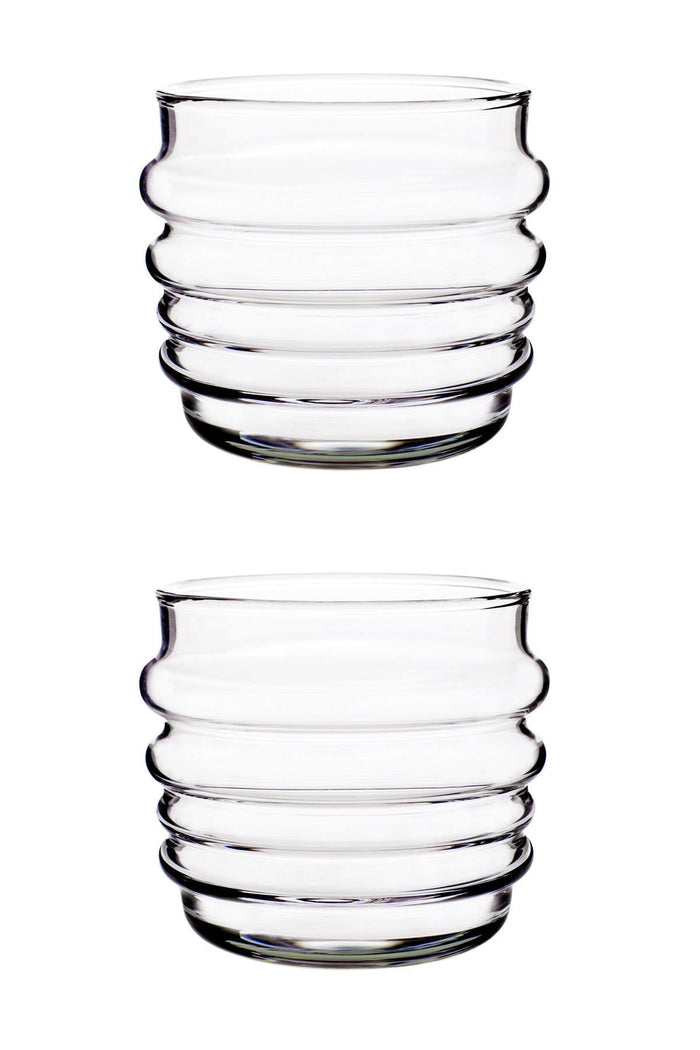 Marimekko Sukat Makkaralla Tumbler Set Clear