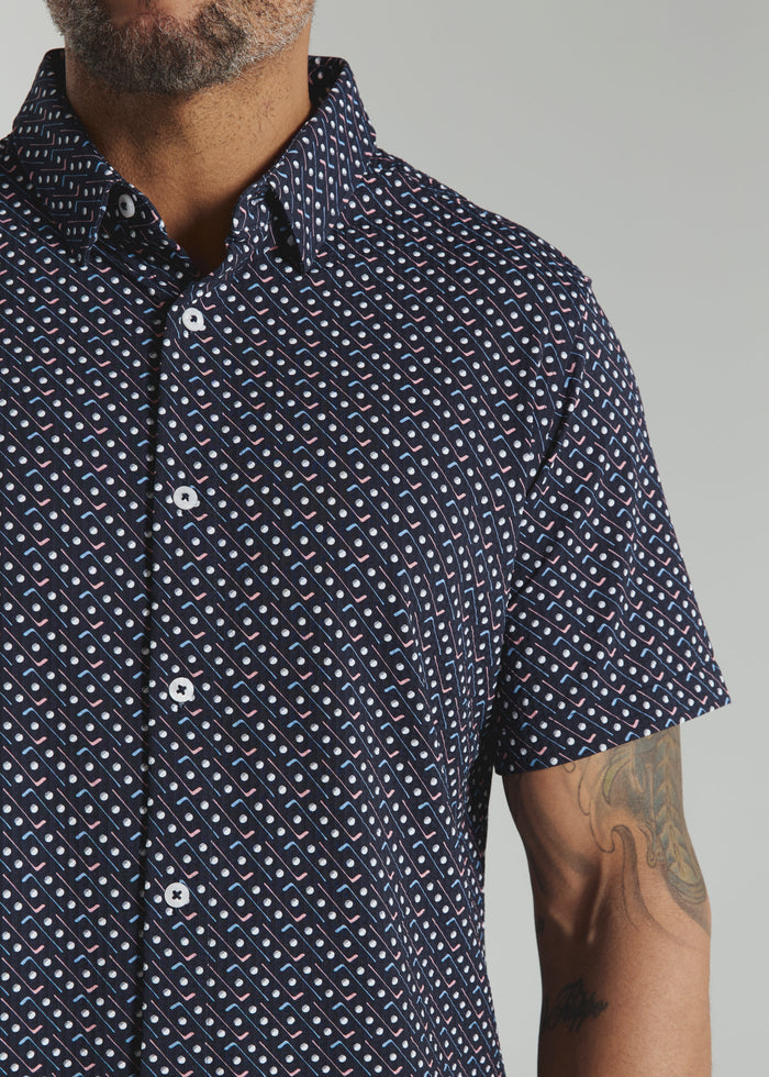 Marine Short Sleeve Shirt - Navy