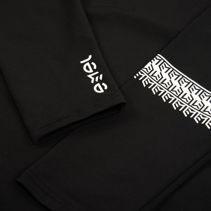 MAVAM MID LAYER QUARTER ZIP BLACK