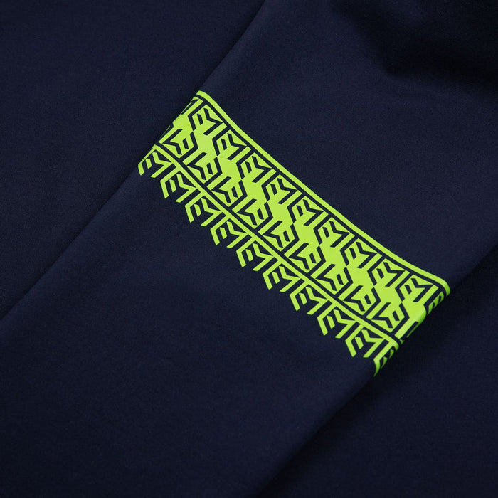 MAVAM MID LAYER QUARTER ZIP NAVY BLUE