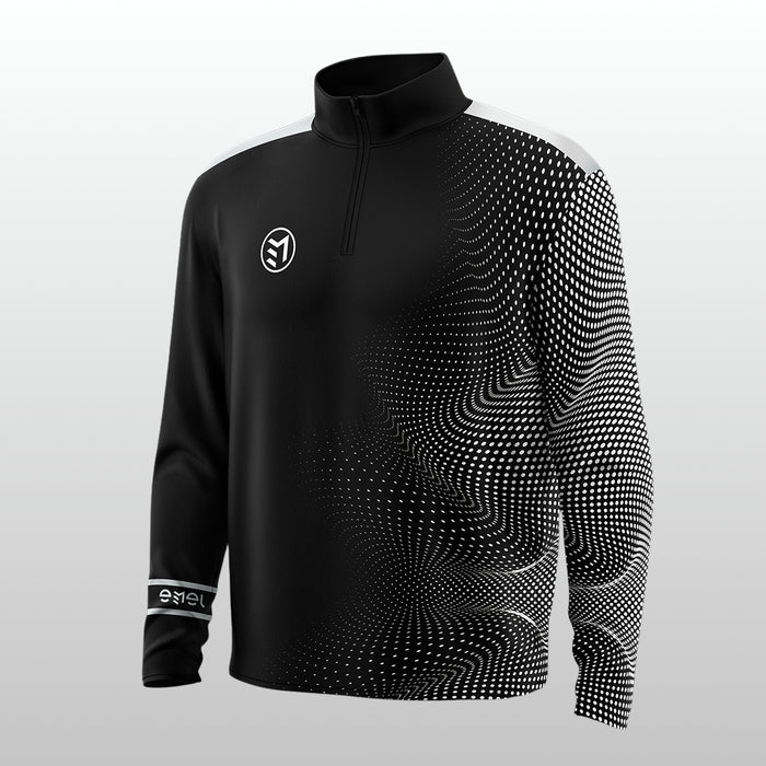 MAVSTAR MID LAYER QUARTER ZIP BLACK