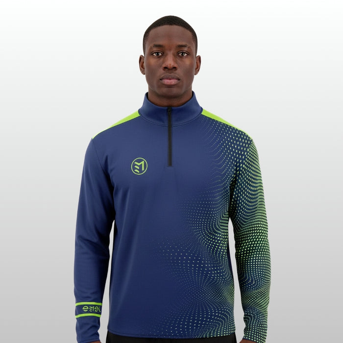 MAVSTAR MID LAYER QUARTER ZIP NAVY BLUE