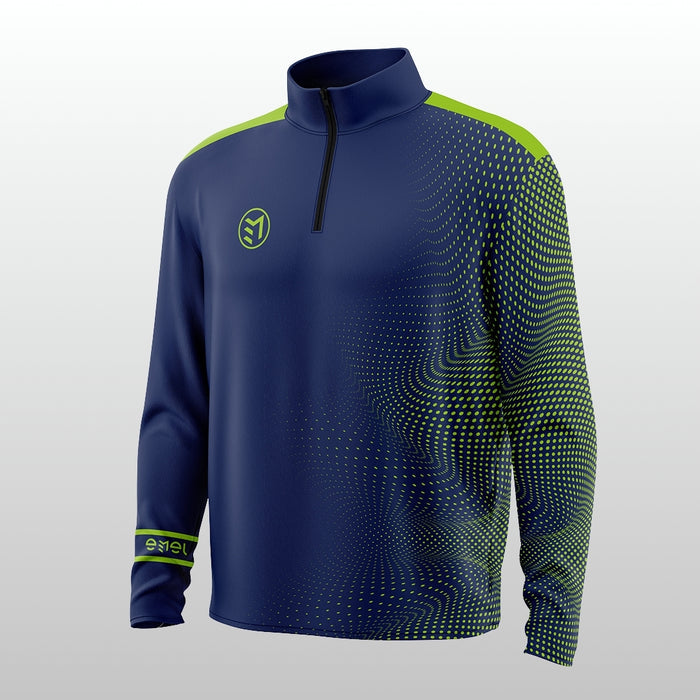 MAVSTAR MID LAYER QUARTER ZIP NAVY BLUE