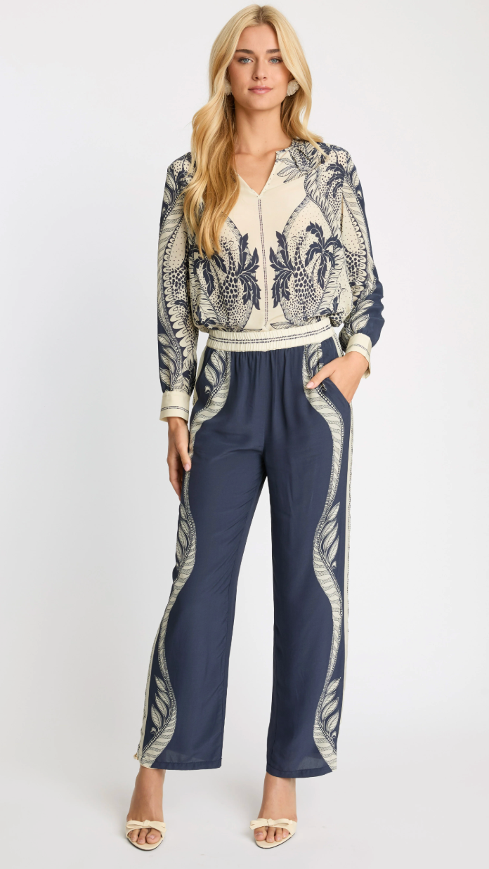 Max Pant in Island Ink
