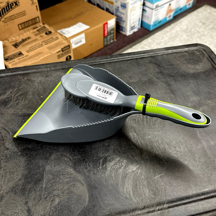 MaxiRough® Brush and Dust Pan Combo