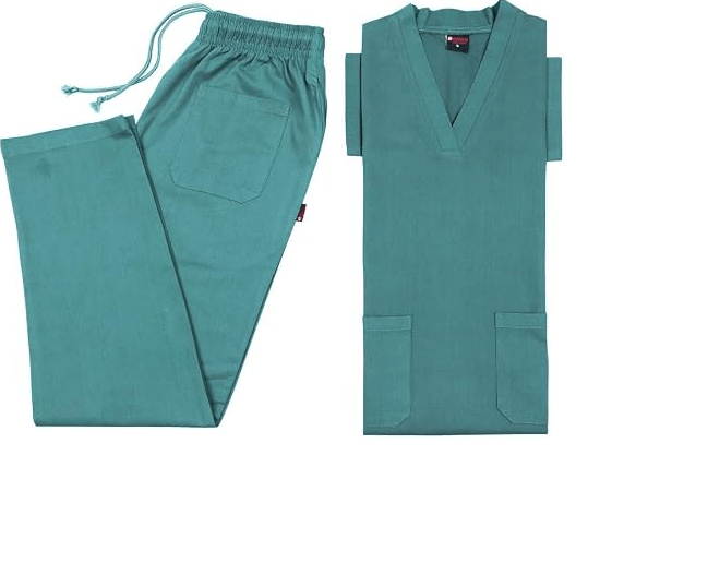 Medical Cotton Scrub Set Teal colour
