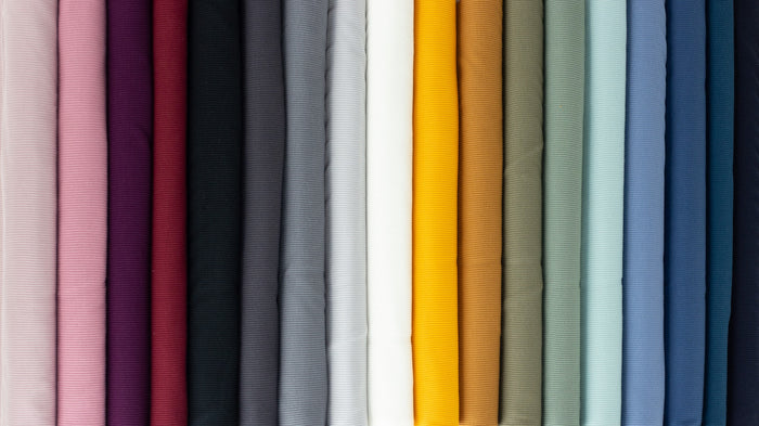 Medium Gray Ribbed Knit