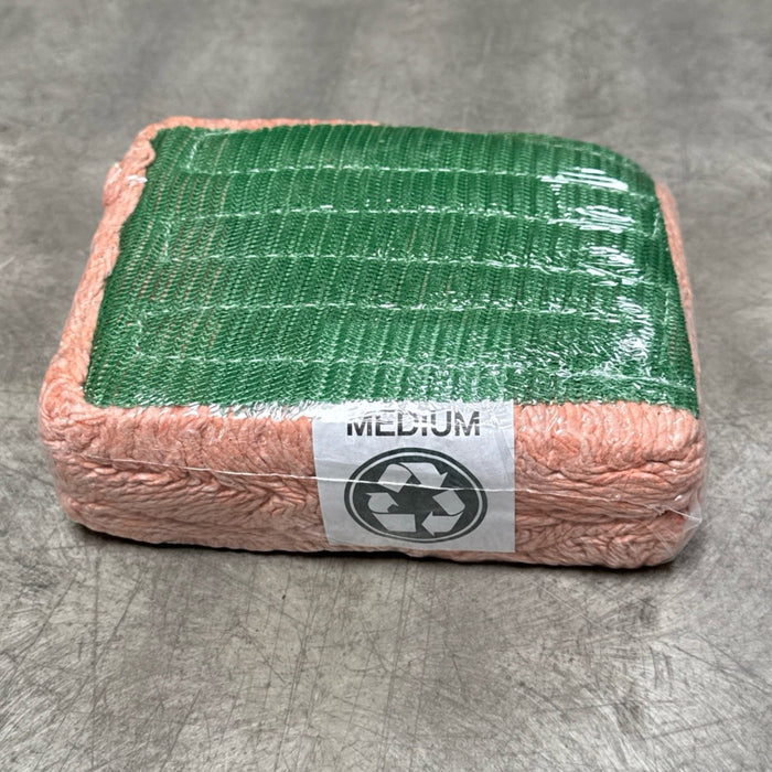 MEDIUM ORANGE BLEND MOP W/ 5" BAND, LOOPED & BANDED