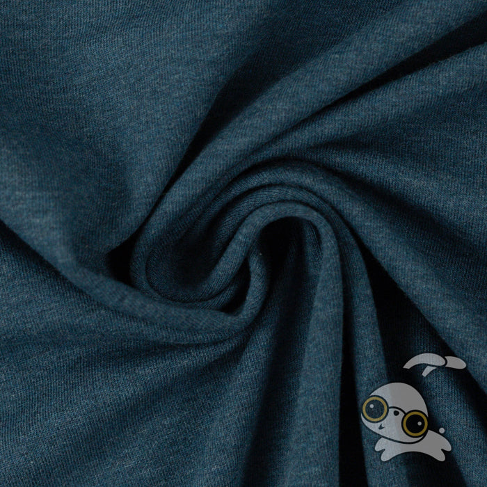 Melange Dark Petrol Sweatshirt Fleece
