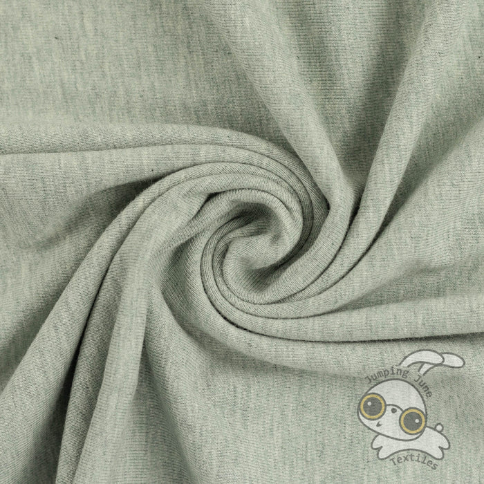 Melange Sage Sweatshirt Fleece