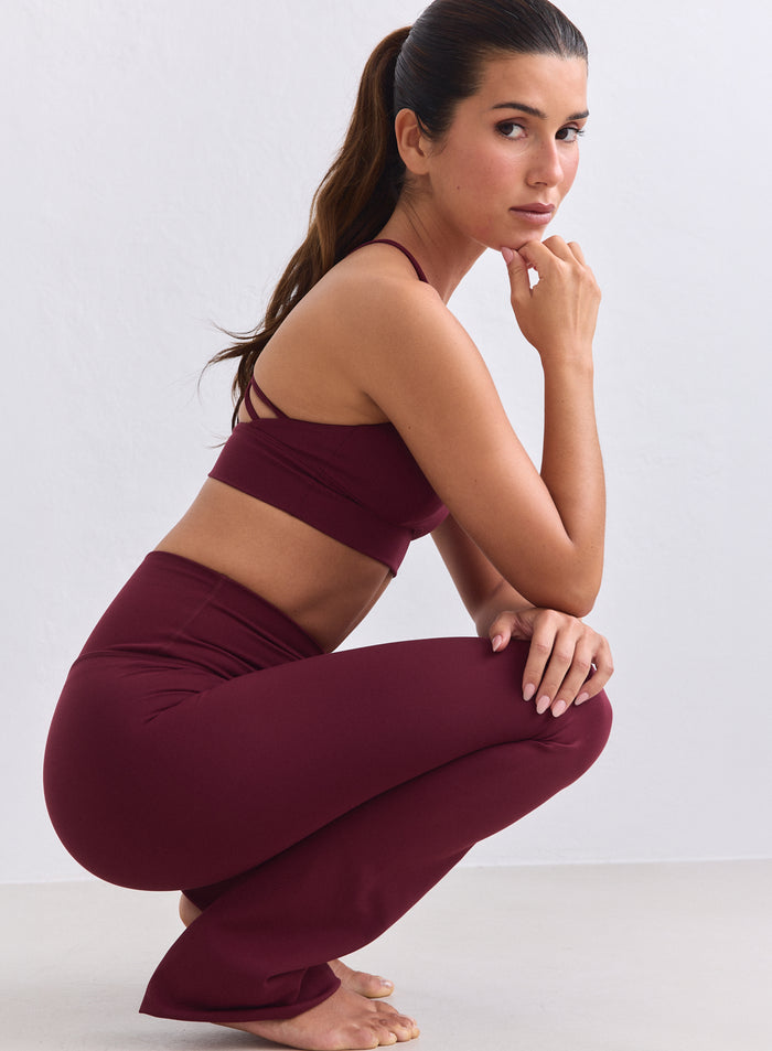 Merlot Sense Flare Tall Tights