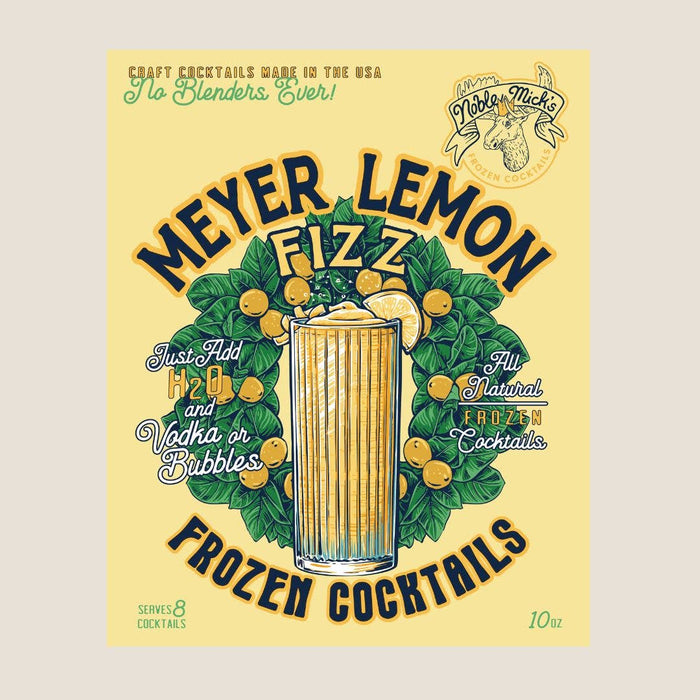 Meyer Lemon Fizz Frozen Cocktail