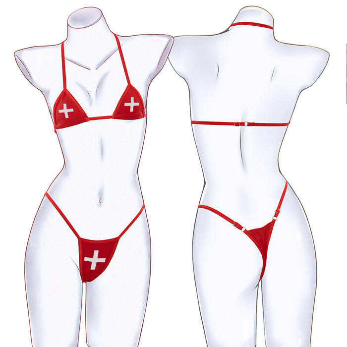 Red / With Cross / XS/S