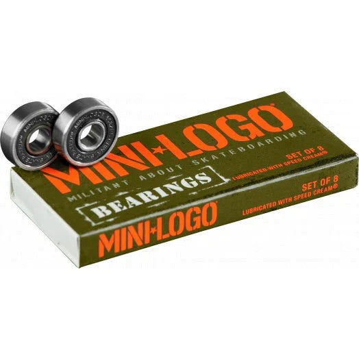 MINI LOGO BEARINGS - SERIES 3 (SET OF 8)