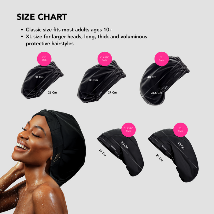 Mini + Me Shower Cap Set