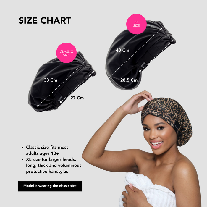 Mini + Me Shower Cap Set