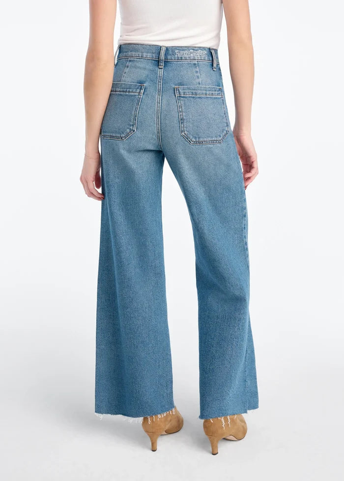 Mischa Shortie High Rise Wide Ankle-Rio