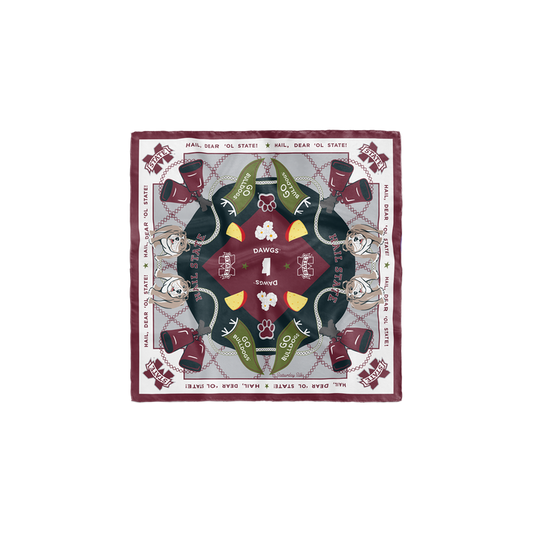 Mississippi State Bulldogs Pocket Scarf