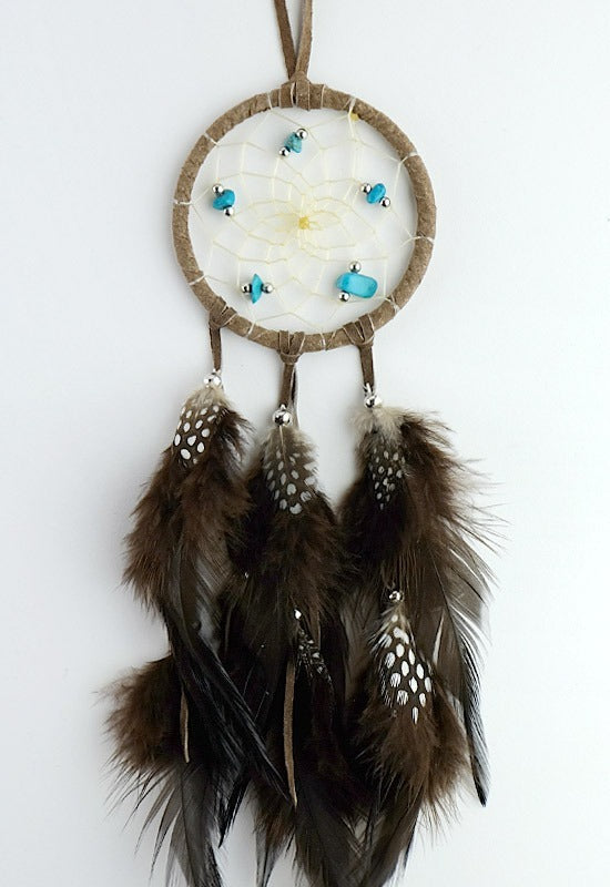 2.5" w/ Semi Precious Stones - Brown