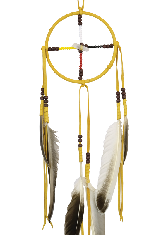 4" Medicine Wheel w/ Crystal