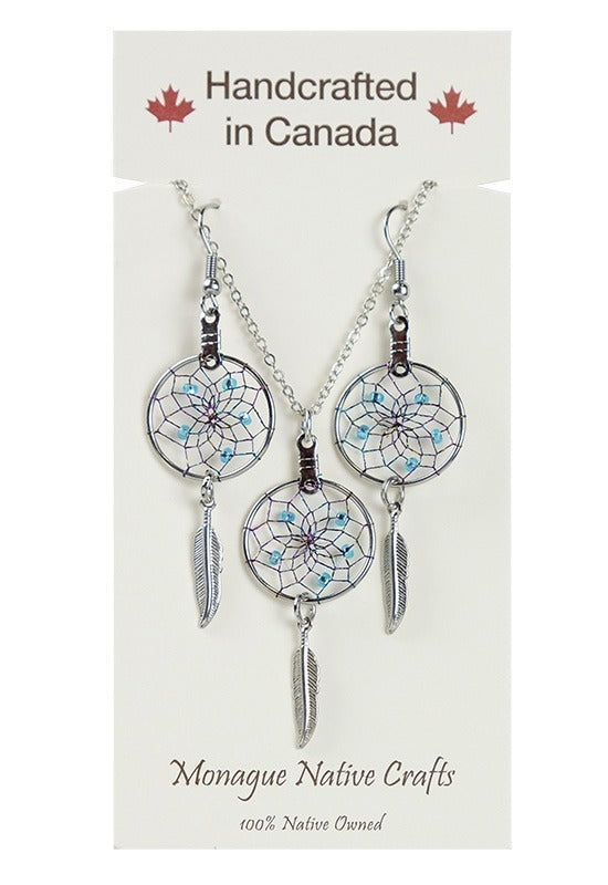 Monague Native Crafts - Earring & Necklace Set